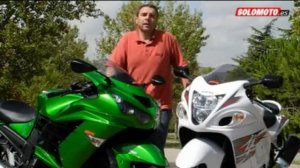 Kawasaki ZZR 1400 vs Suzuki GSX R 1300 Hayabusa