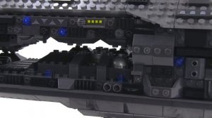 LEGO Super Star Destroyer vs. Mega Bloks Forward Unto Dawn