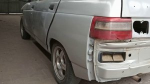 Грунтовка и покраска деталей кузова ваз 2112.