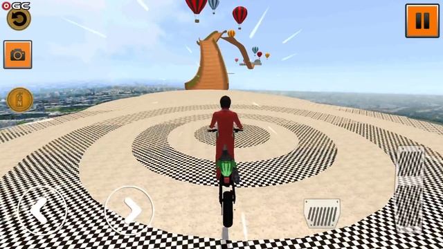 Bike Stunts Race 2021 Free Moto Bike Racing Games - Impossible Motor Racer - Android GamePlay #2