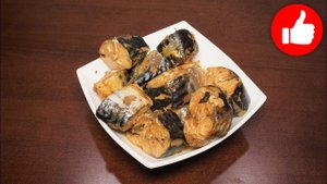 Вкусная скумбрия в собственном соку в мультиварке, рецепт #рецепты для мультиварки