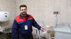 Тестирование проявочных машин General Electric на пункте рентген контроля АО "ПТПА".