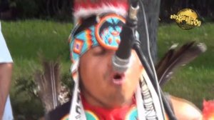 День города. Индейцы в Костроме.