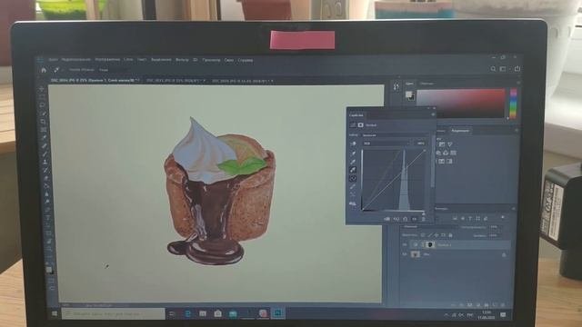 Как обработать, подготовить рисунок, нарисованный от руки, для стоков.
