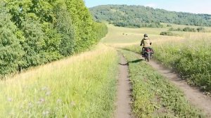 Прохват по горам. Альфа турист(110сс),Сигма спорт 125(110сс).