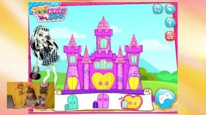 Леди Дашик Строит Замок Мечты Монстер Хай. Обзор Игры Monster High Dream Castle