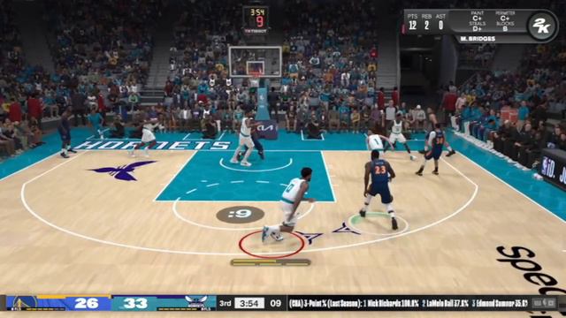 Charlotte Hornets - NBA 2K24 - MyNBA Eras - Part 1 - The Tryout Game смотреть онлайн