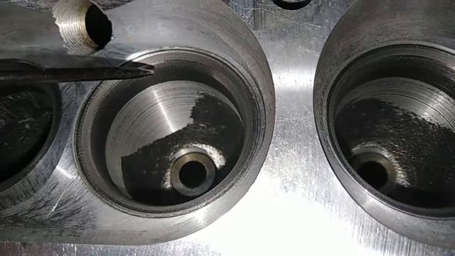 11. Сборка новой ГБЦ 21083. Проверка качества притирки..mp4 смотреть онлайн