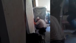 Перемещение котла 300 кг с улицы в дом ч.3