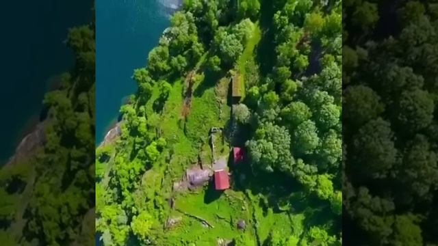 Норвегия. Водопады Семь сестер.