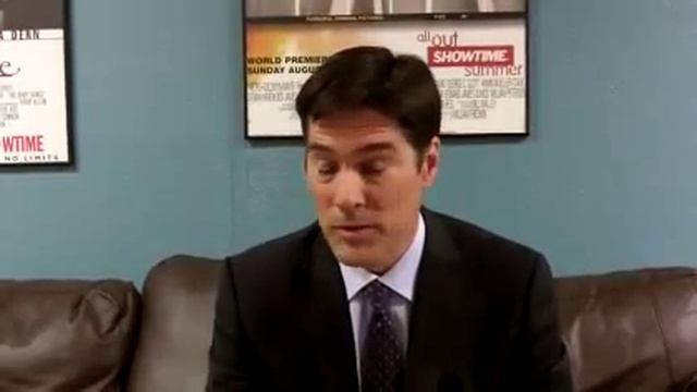 Thomas Gibson on the Criminal Minds set 2010 смотреть онлайн