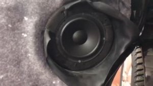 Автозвук. Мультивен Фольксваген установка колонок (замена динамиков) через проставочные кольца