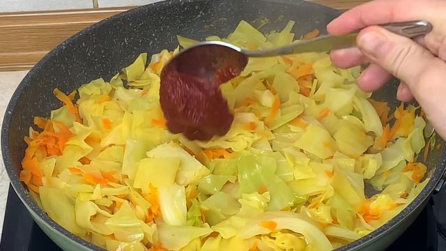 Беру КАПУСТУ и готовлю гениальный Ужин из простых продуктов! Вкусный рецепт из Капусты!
