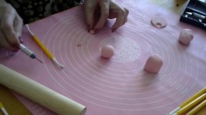 Медвежонок из мастики