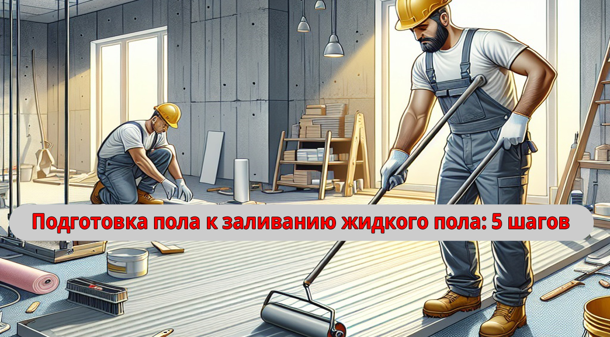 Заказать наливной пол