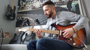 JET Guitar JS 400 SB (Clean Sound Test)
