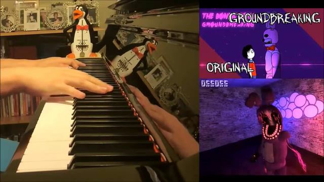 Five Nights at Freddy's - The Bonnie Song - Groundbreaking (Piano Cover by Amosdoll) смотреть онлайн