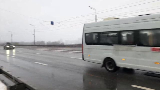 ГАЗ-A65R52 ГАЗель-Next К 652 ЕЕ 790 На Строгинском мосту смотреть онлайн