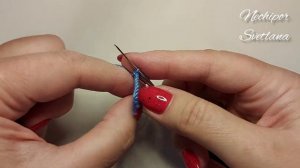 Вязание крючком бутона. Мотив для ирландского кружева.