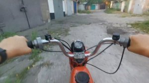 Покатушки на мопеде Карпаты