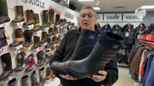 Зимние сапоги для рыбалки на +5 -50. Зимняя обувь для активного отдыха от Шведского бренда Polyver.