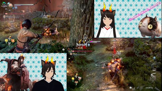 Nioh 2 The Blood Tainted Samurai | Twilight Mission Vtubers Co-op Gameplay смотреть онлайн