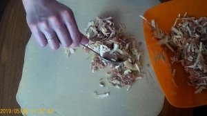 ханум с мясом и капустой