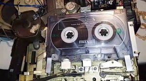 Продолжение ремонта магнитофона Весна 202 часть 2. испытание лпм.