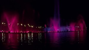 Уфа, Кашкадан, фонтан, вид с воды