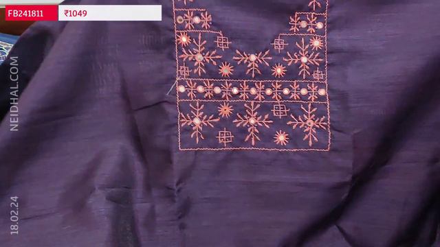 LATEST COLLECTION SALWAR MATERIALS | 18 FEB 24| NEIDHAL.COM 2784🌻🌻🌻 смотреть онлайн