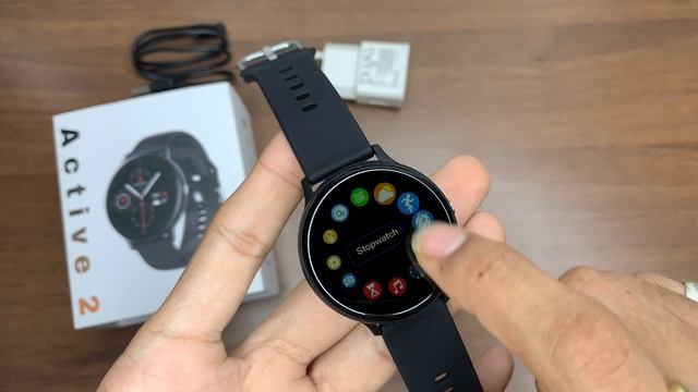 Galaxy Watch Active 2 Clone | Samsung Active 2 Smartwatch Review On Off Logo смотреть онлайн