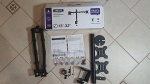 Обзор кронштейна для 2х мониторов DEXP MM32 C02