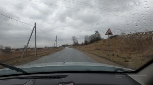 Поездка по старым немецким дорогам из брусчатки (Калининградская область)