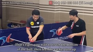 How to do Backhand Flick from basic to advanced | Ti Long guides and gives advice