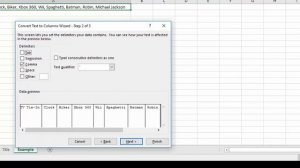 Turning a group of comma-separated items into a vertical list in Excel