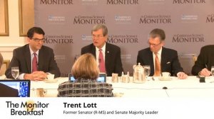 Trent Lott: Senate should “quit acting like a bunch of chickens”