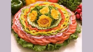 ПРАЗДНИЧНАЯ ОВОЩНАЯ НАРЕЗКА