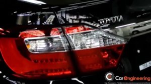 Toyota Camry V50 -  задняя светодиодная оптика в Камри В50 (задние фонари)