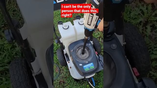 How to have an ELECTRIC STARTER on ANY ENGINE #pressurewashing #technology #diy #tools #redneck