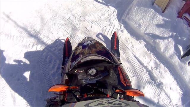 Snowmobile Polaris RMK with Wiseco Pistons... смотреть онлайн