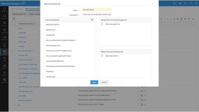 ManageEngine Password Manager Pro: How To Implement SSH Command Sets For Remote Password Reset