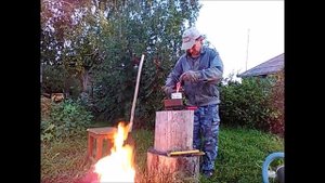 Ковка топора из рессоры. Первый опыт кузнечной сварки