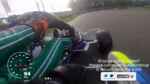 Senior Rotax Max Onboard Hotlap of | Karting Genk