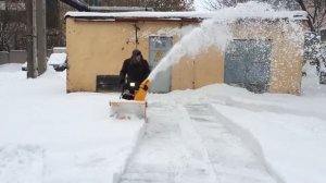 Снегоуборщик CUB CADET с трёхступенчатой системой 3Х