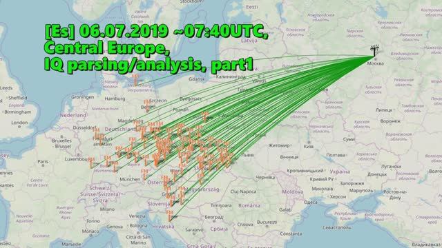 06.07.2019 07:42UTC, [Es], Разбор IQ файлов спорадика, Центральная Европа, часть 1