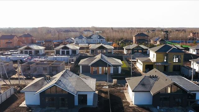 Готовые дома с ремонтом, мебелью и техникой в 5 мин от Тюмени. КП "Лето-парк" смотреть онлайн