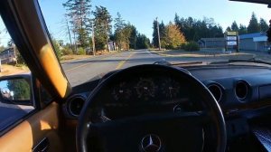 Покатушки на Мерседес W123 в Америке! И Как На Меня Пялился Чувак!?