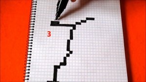 Как рисовать по клеточкам Пикачу устал Покемон How to Draw Pixel Art Dreaming Pikachu Kawaii ピカチュウ