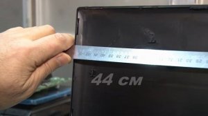 №234. Samsung UE49K5550BU и AU как разобрать, снять заднюю стенку, что её держит, какое крепление.