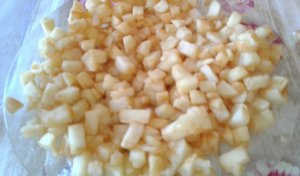 Заморозка яблок на зиму для выпечки. Заготовки на зиму.